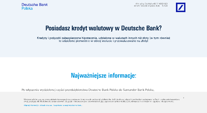 Deutsche Bank Polska doświadczenia i dyskusja