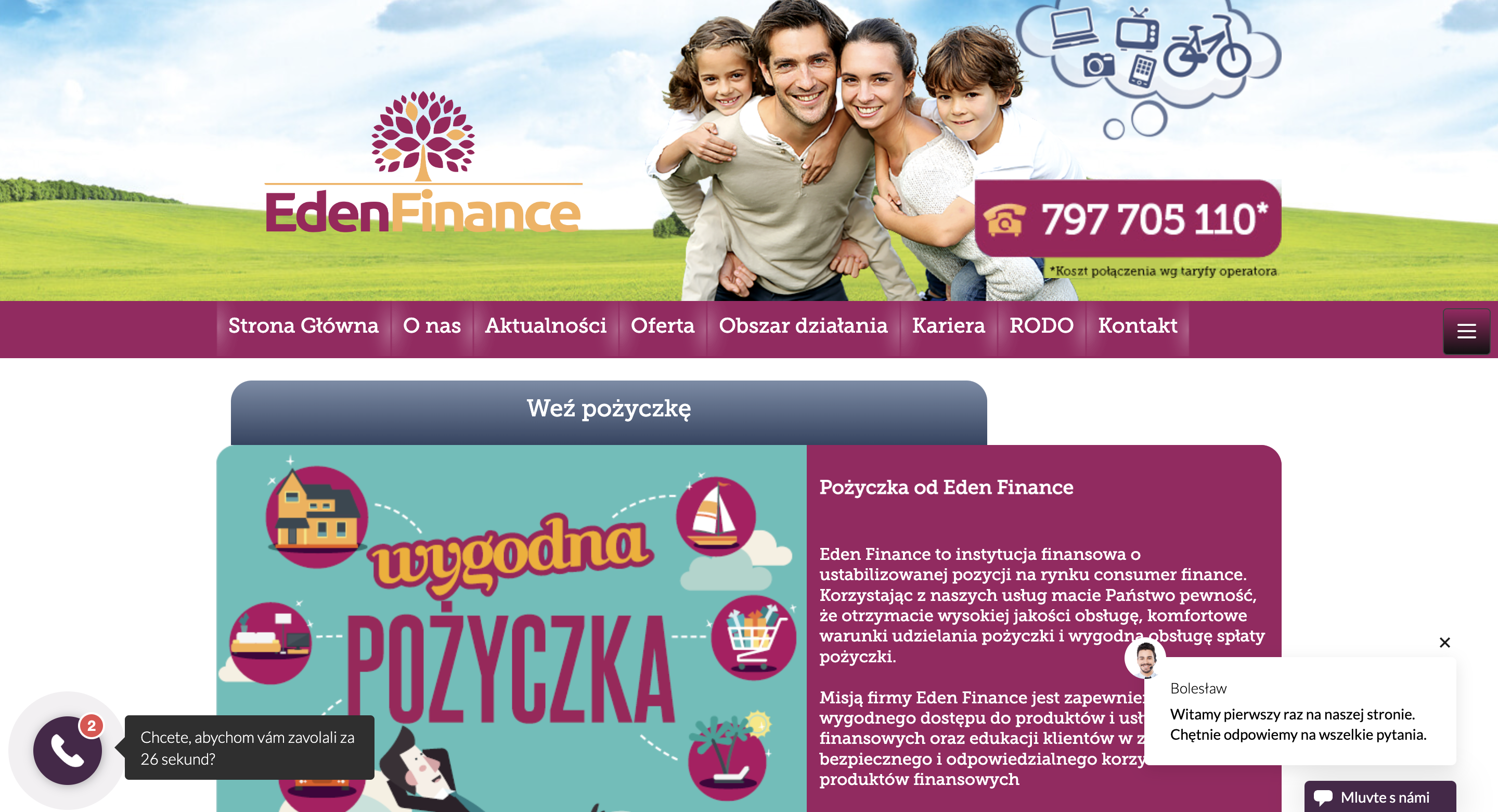 Eden Finance - Pożyczki do 10 000 zł.