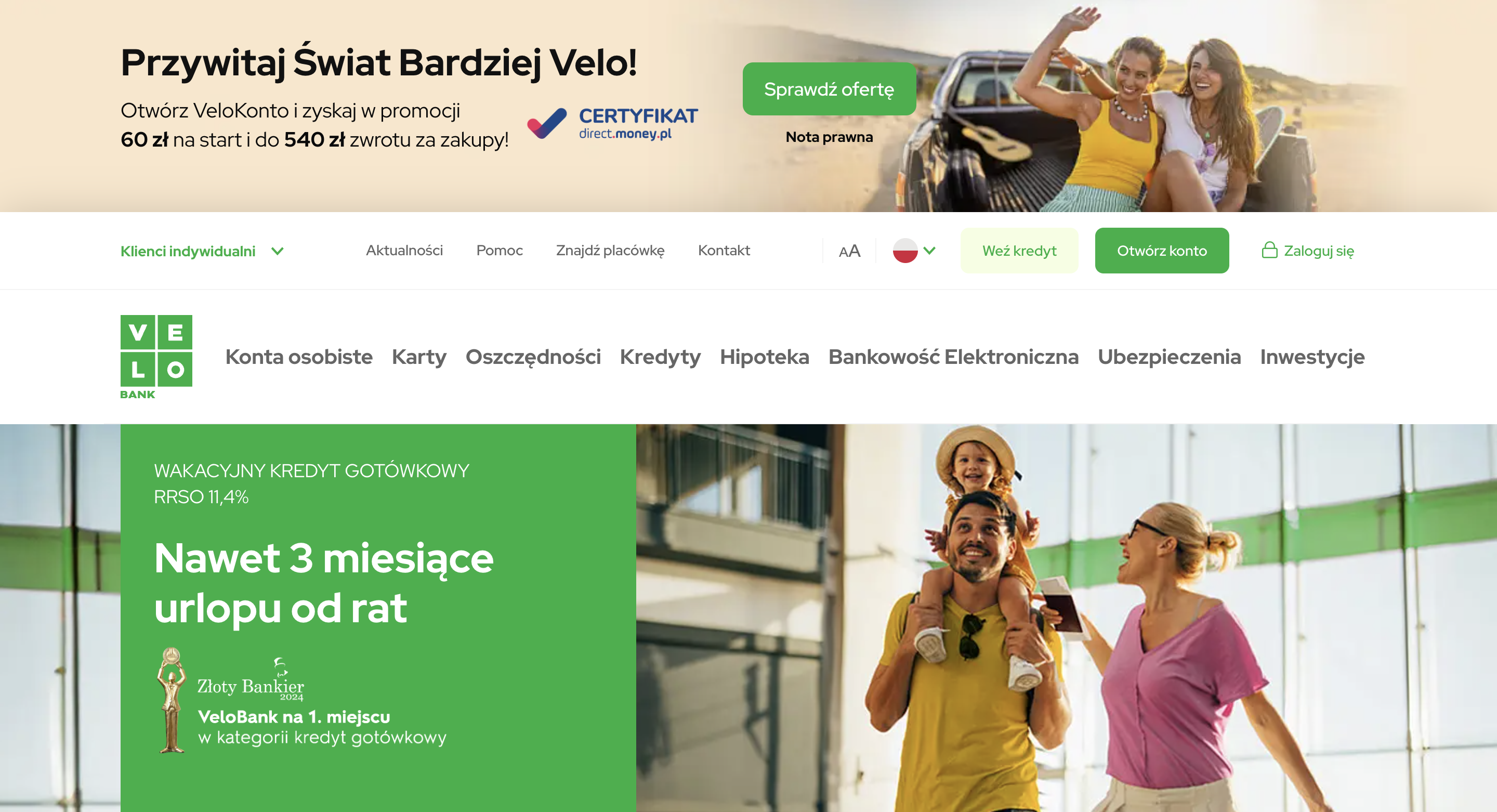 VeloBank doświadczenia i dyskusja