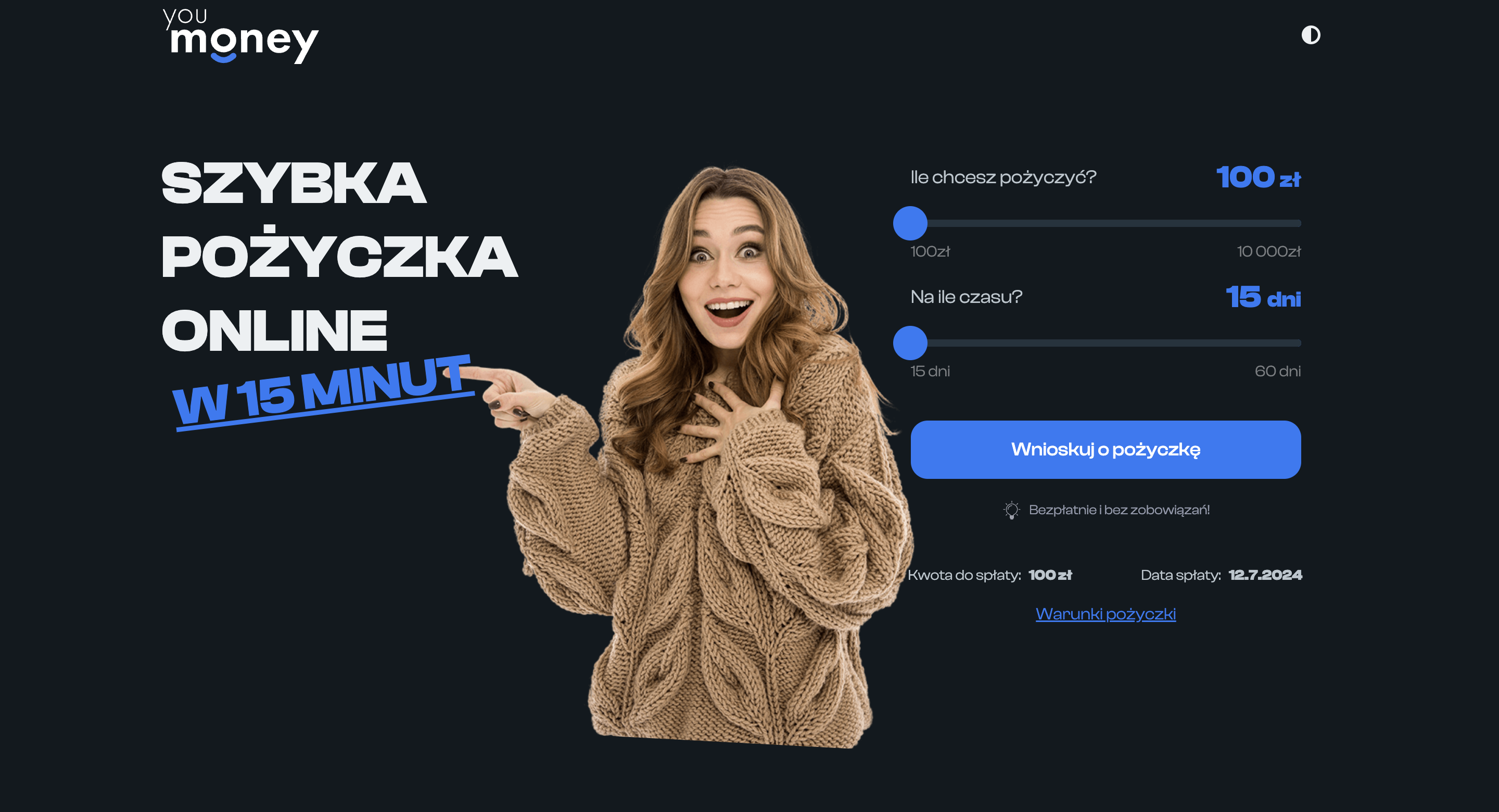 Youmoney - Pożyczki do 10 000 zł.